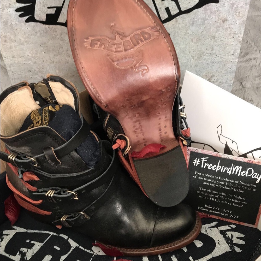 Freebird Crue bootie black